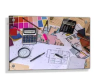 Comprar Cuadro De Acrílico Arquitectura Materiales 60x90cm Colores Perno