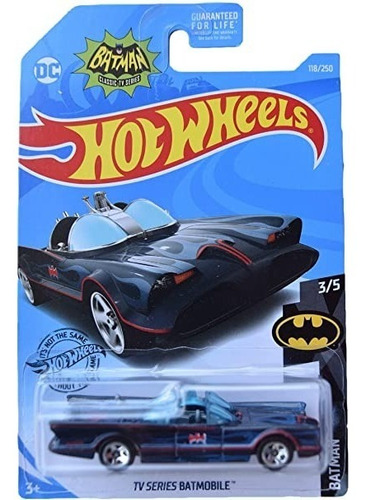 Batimovil 1966 Batman De Adam West - Hotwheels Classic Serie