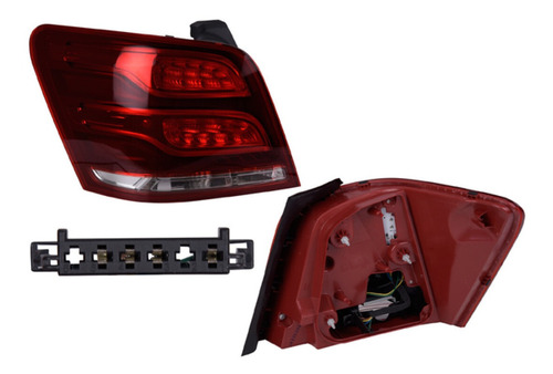 Calavera Izq O Der C/leds Mercedes-benz Glk 13-15 Depo