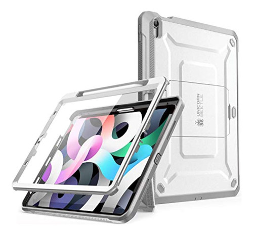 Funda Unicorn Beetle Pro Series Para iPad Air 5 Color Blanco