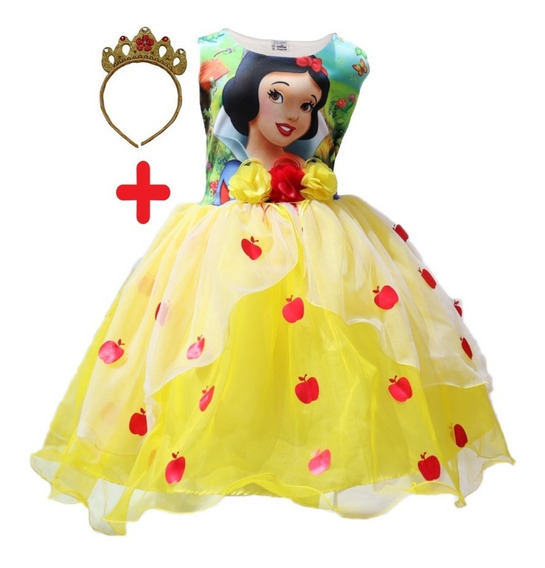 Vestido Blanca Nieves Nina | MercadoLibre ???? Vestido Blanca Nieves Nina | MercadoLibre ????