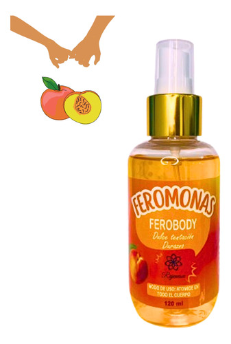 Feromonas Femeninas 120ml Atrae Masculino Durazno Perfume