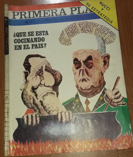 Revista Primera Plana N°440   6 De Julio De 1971