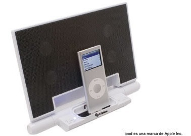 Sistema De Audio Para iPod, Reproductor Mp3 O Dvd Portátil