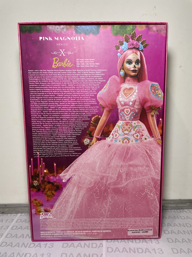 Set 1 Barbie Día De Muertos 2023 Y 1 Barbie Pink Magnolia (Usado)