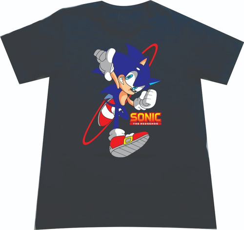 Camisetas Sonic The Hedgehog Sega Niños Adultos Mod Ii