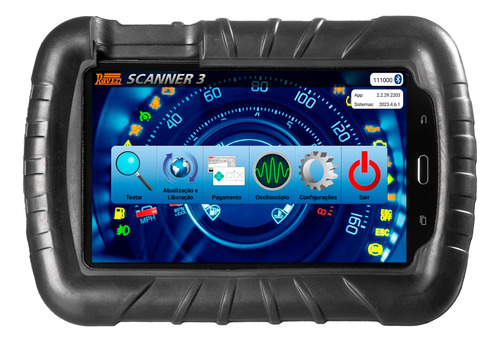 Scanner 3 Raven Scope Pro Osciloscopio Com Tablet 108930