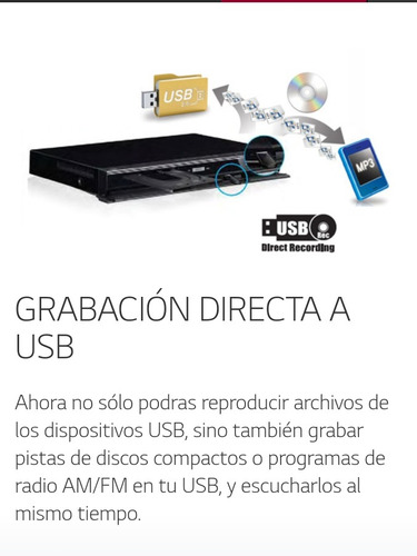 Dvd LG Multiformato Dp132 Nuevos Sellados
