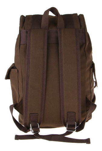 Mochila De Viaje Café, Bolsa De Accesorio De Hombres