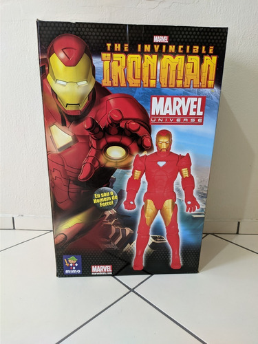 Boneco Homem De Ferro Premium Grande