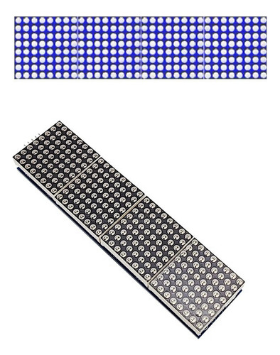 Módulo De Pantalla Led Max7219 32x8 Dot Matrix 4 En 1 Common