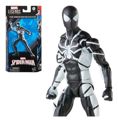 Future Foundation Spider-man (stealth Suit) Marvel Legends