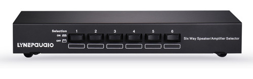 Caja Comparadora Selector De Audio Estéreo/bocina