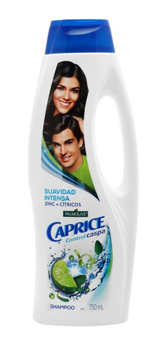 Shampoo Caprice Control Caspa  Revitalizante 2 En 1  750ml