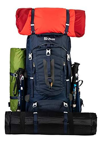Ubon Mochila De Senderismo 60 L Con Estructura Interna