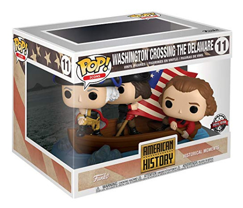 ¡funko Pop! Figura Delaware Cruzando A George Washington #11