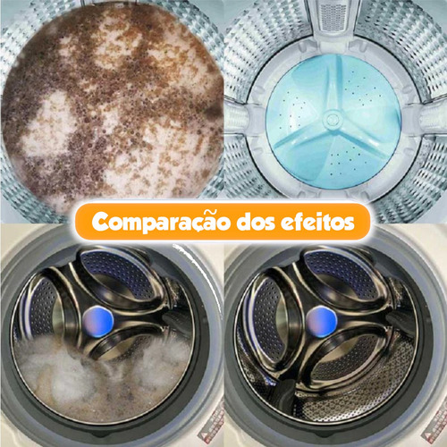 Limpa Máquina De Lavar Roupas E Louças 2 Em 1 Top Brilho