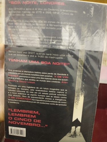 V De Vingança Allan Moore
