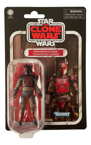 Mandalorian Super Commando Captain Maul Star Wars Vintage Co (Usado)