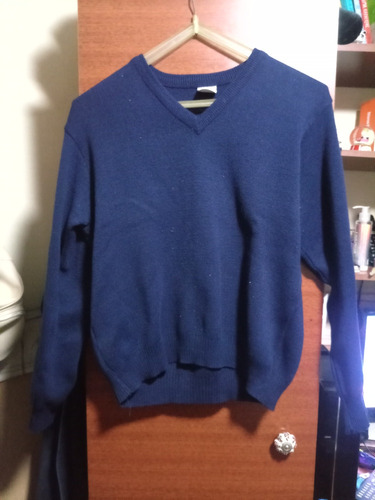Sweater/ Pullover Escolar Azul 