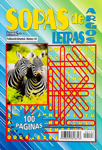 Sopas De Letras Argos N° 143 - 100 Paginas