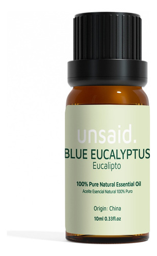 Aceite Esencial De Eucalipto 100% Puro Unsaid