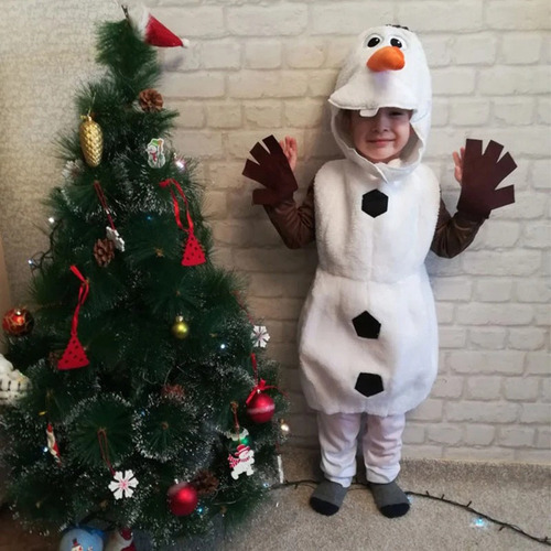 Frozen Olaf Disfraz Cosplay De Muñeco De Nieve De Halloween