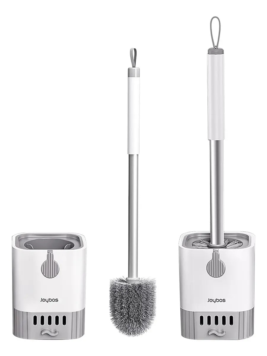 Cepillo Escobilla Inodoro Drenable Limpieza Baño, Con Soport