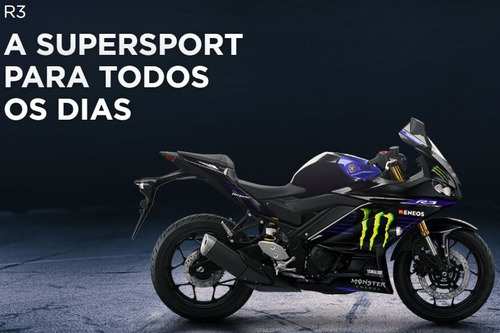Imagem 5 de 10 de Yamaha R3 Monster Abs - 2022 - A