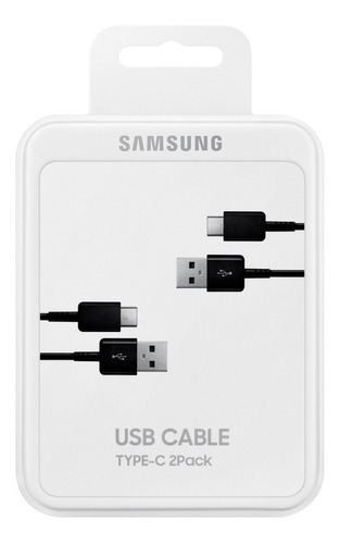 Pack X2 Cable Usb Tipo C Original Samsung 