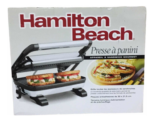 Sandwichera Grill Panini Press Hamilton Beach