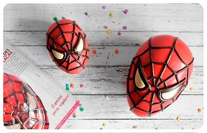 Imagen 2 de 5 de Set Moldes Placas Spider Homb Araña De 15cm Parpen