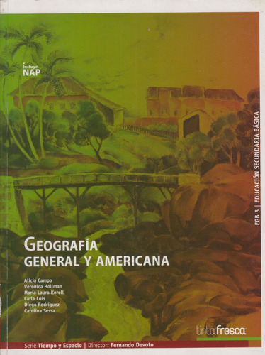 Geografía General Y Americana Tinta Fresca Serie Y Espacio