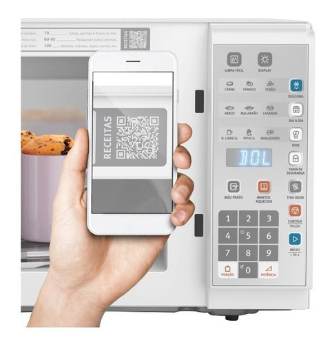 Micro-ondas Electrolux MI41S 947005111 branco 31L 127V