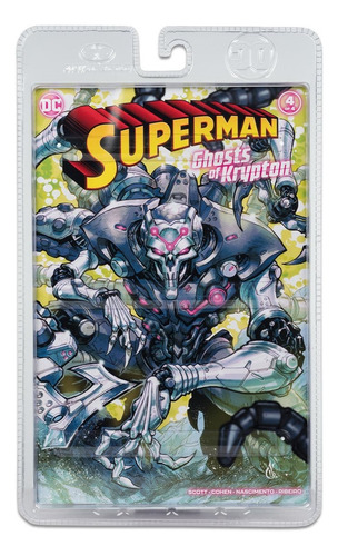 Brainiac Platinum Dc Page Punchers Superman Action Figure (Reacondicionado)