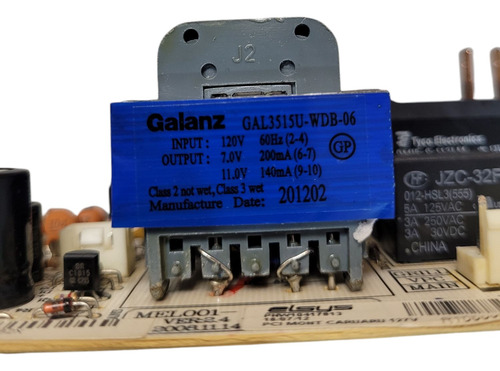 Placa Principal De Microondas Consul Cms26abana