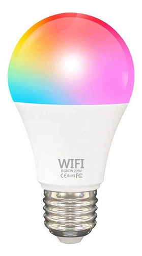 Pack 10 Ampolletas Inteligentes Tuya Rgb 9w Bulb Cel - Wifi
