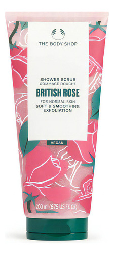 Esfoliante de banho British Rose 200 ml - The Body Shop