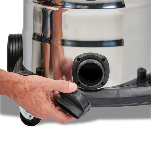 Imagen 3 de 10 de Aspiradora Industrial Einhell Inox 25lts 1200w Polvo Liquido
