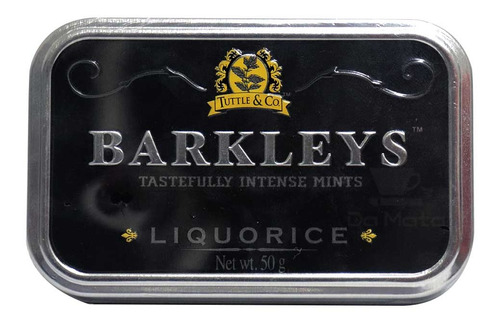 Bala Pastilha Importada Barkleys Liquorice