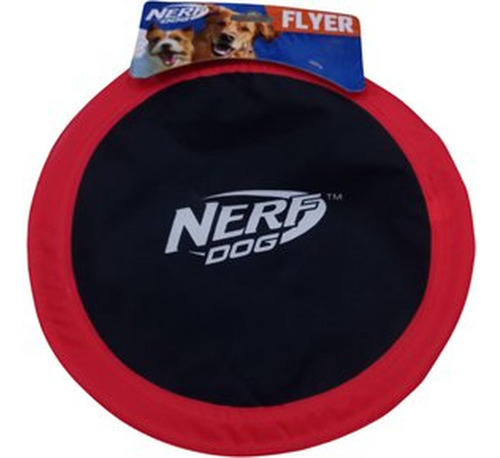 Frisbee O Flyer De Tela Para Perro Nerf - Negro