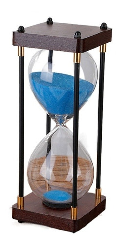 Adorno De Reloj De Arena Vintage Con Temporizador De 30 Minu