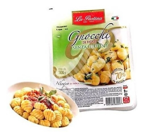 Imagem 3 de 3 de Gnocchi Italiano Sem Glúten La Pastina 300g