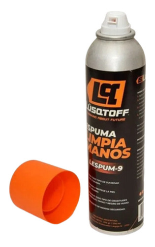 Espuma Limpiamanos Removedora Grasa 230ml Lusqtoff