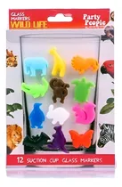 Comprar Identificadores De Vasos Copas Con Ventosa Set X 12 Modelos