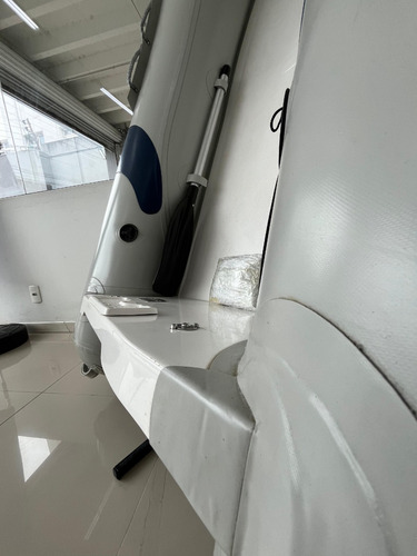 Bote Inflavel Zefir Wind F 200 - Cinza Com Azul