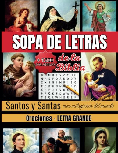 Sopa De Letras De La Biblia: Rompecabezas En Español Para Ad
