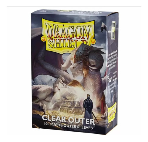 Dragon Shield Micas Standard 100 Clear Outer Matte