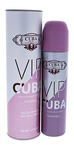 Cuba Vip Por Cuba, 3.4 oz Eau Parfum Spray Para Mujer