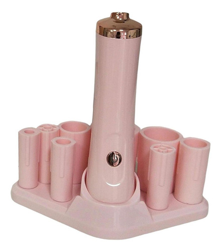 Agitador Elétrico De Para Cílios À Prova Rosa Com Base